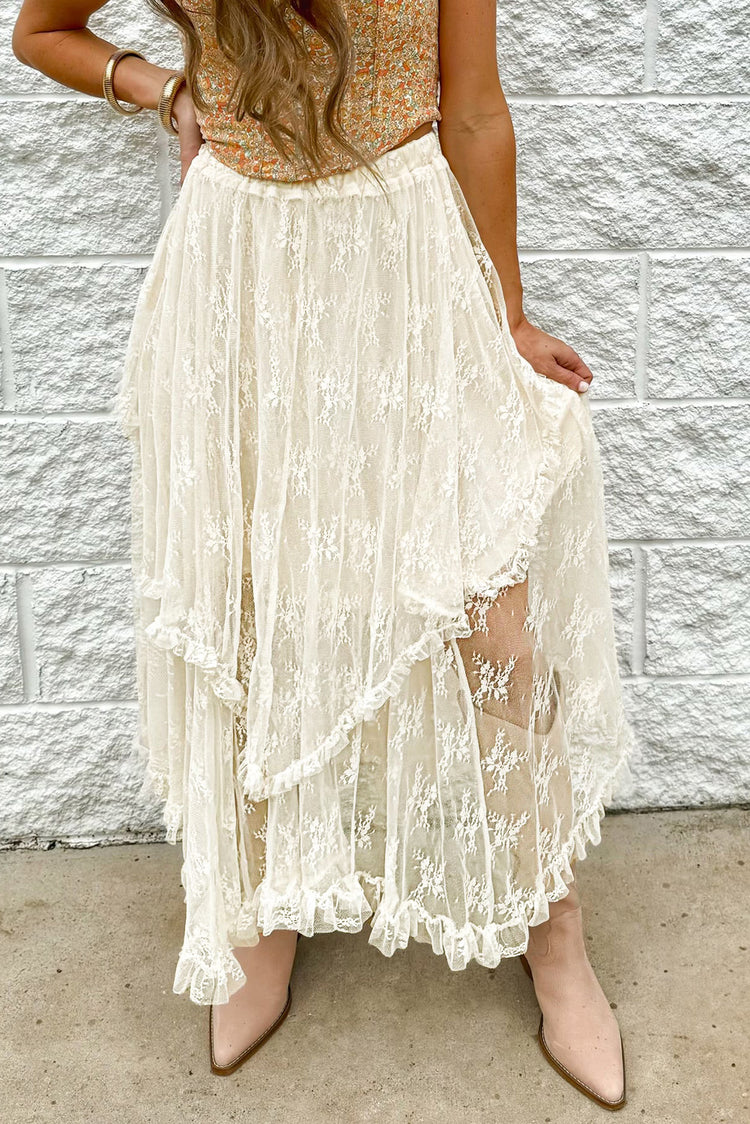 Tiered Midi Skirt | Women&