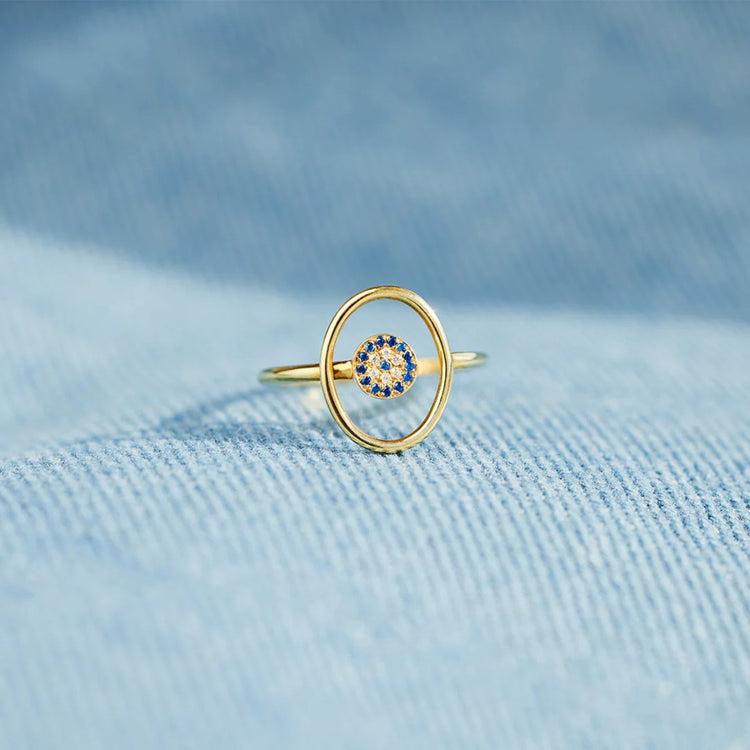 Evil Eye Ring | 925 Sterling Silver Ring | KoKo Kristin
