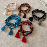 Tassel Rice Bead Bracelet | Women&