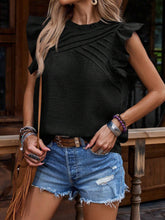 Mock Neck Blouse | Cap Sleeve Blouse | KoKo Kristin